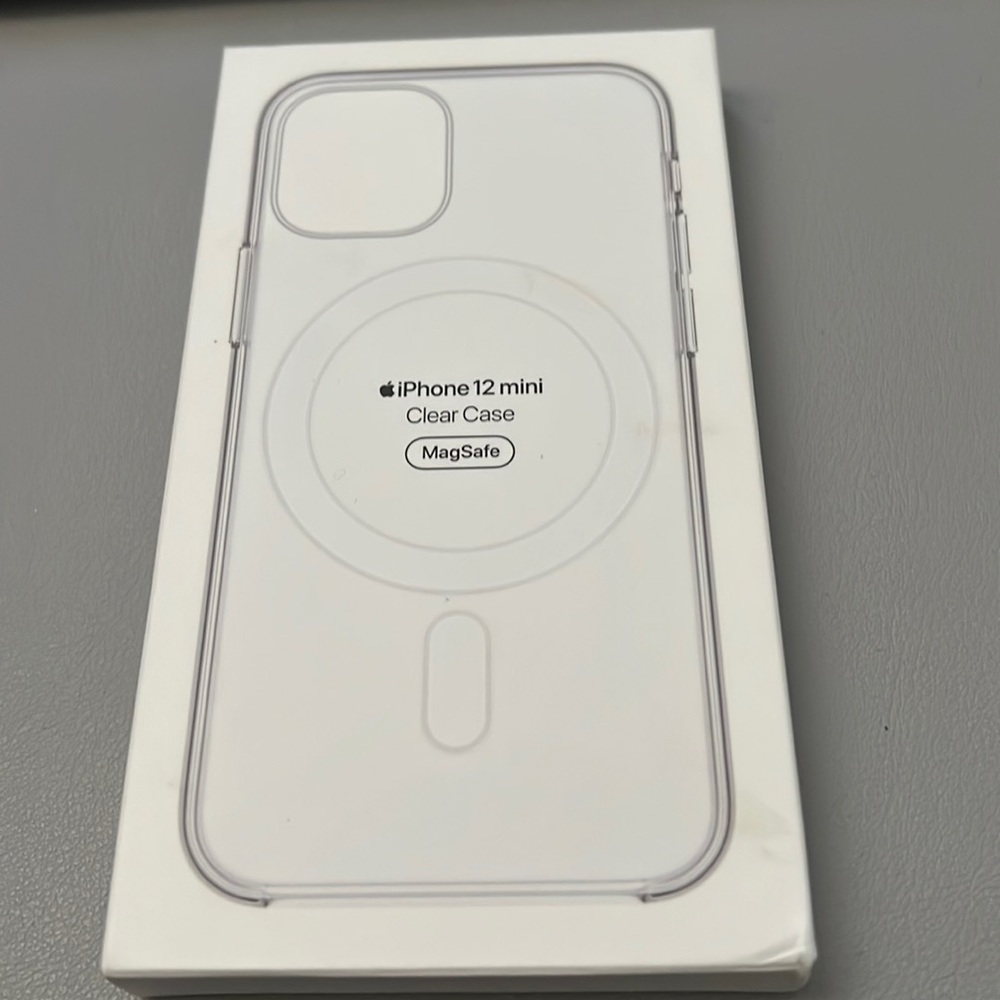 Genuine Apple iPhone 12 Mini Clear Case with MagSafe
